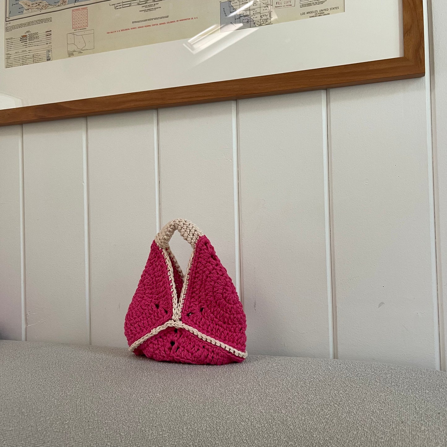 Crochet Granny Square Handbag